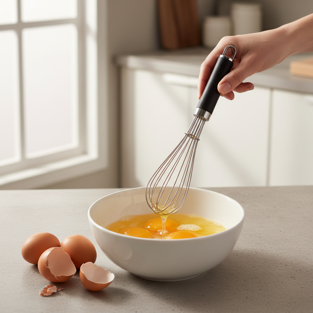 Eierschläger auf Küchentheke